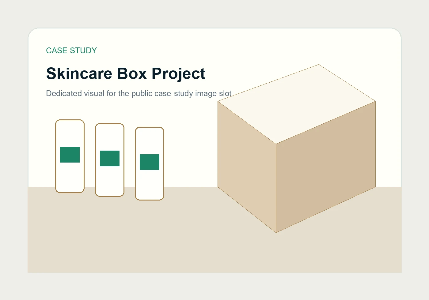Skincare custom carton project with soft touch film and foil