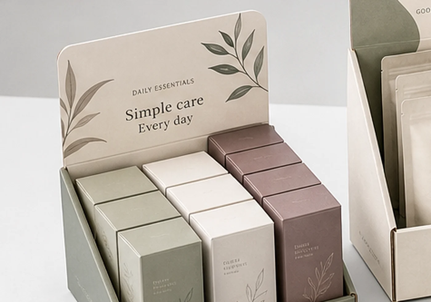Printed retail display packaging and display shipper structure