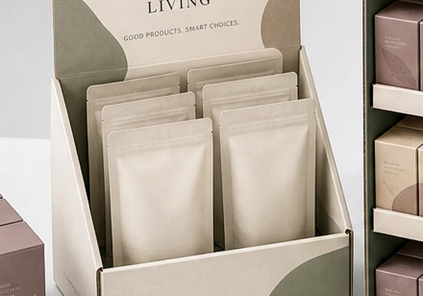Printed retail display packaging and display shipper structure