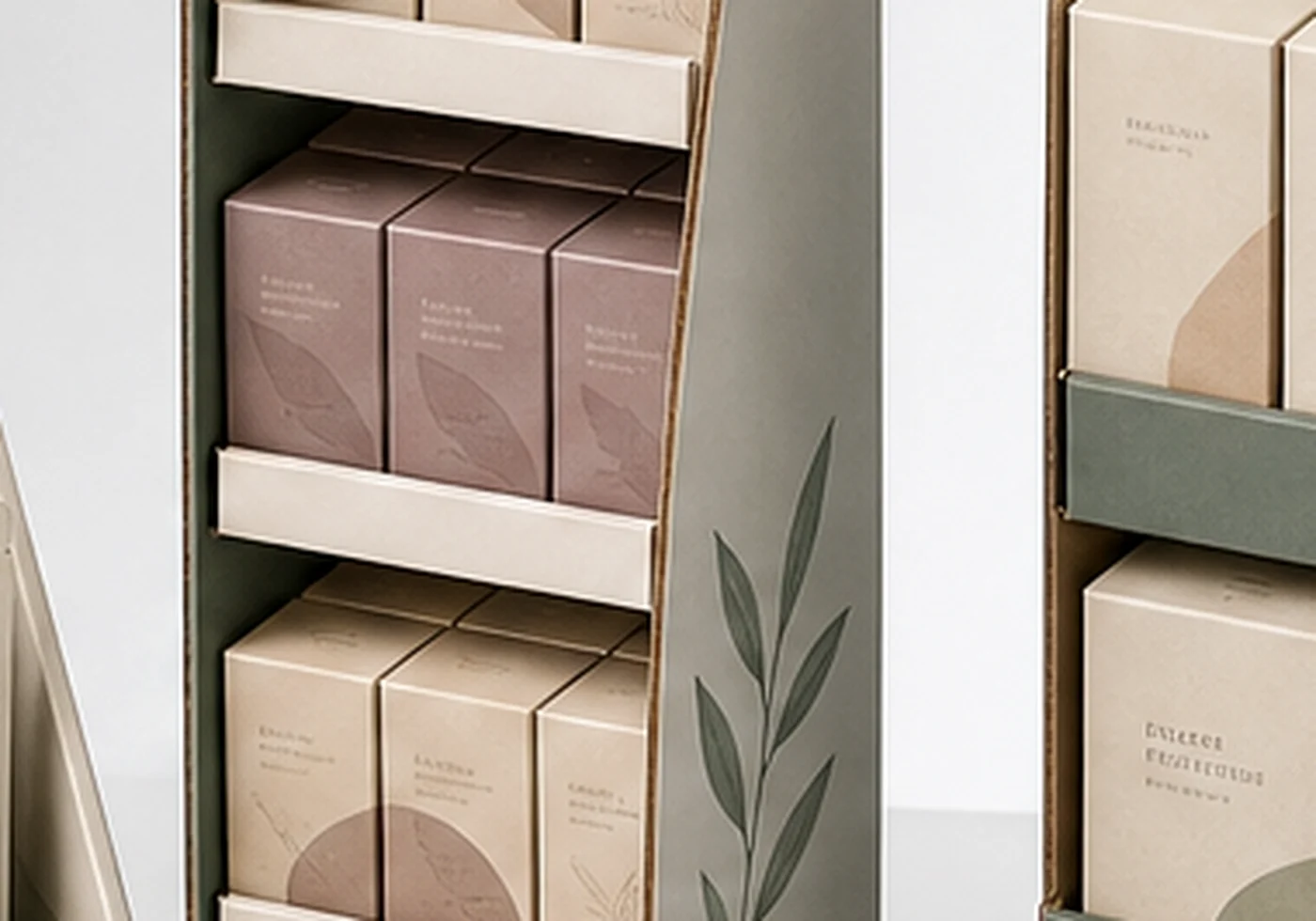 Printed retail display packaging and display shipper structure