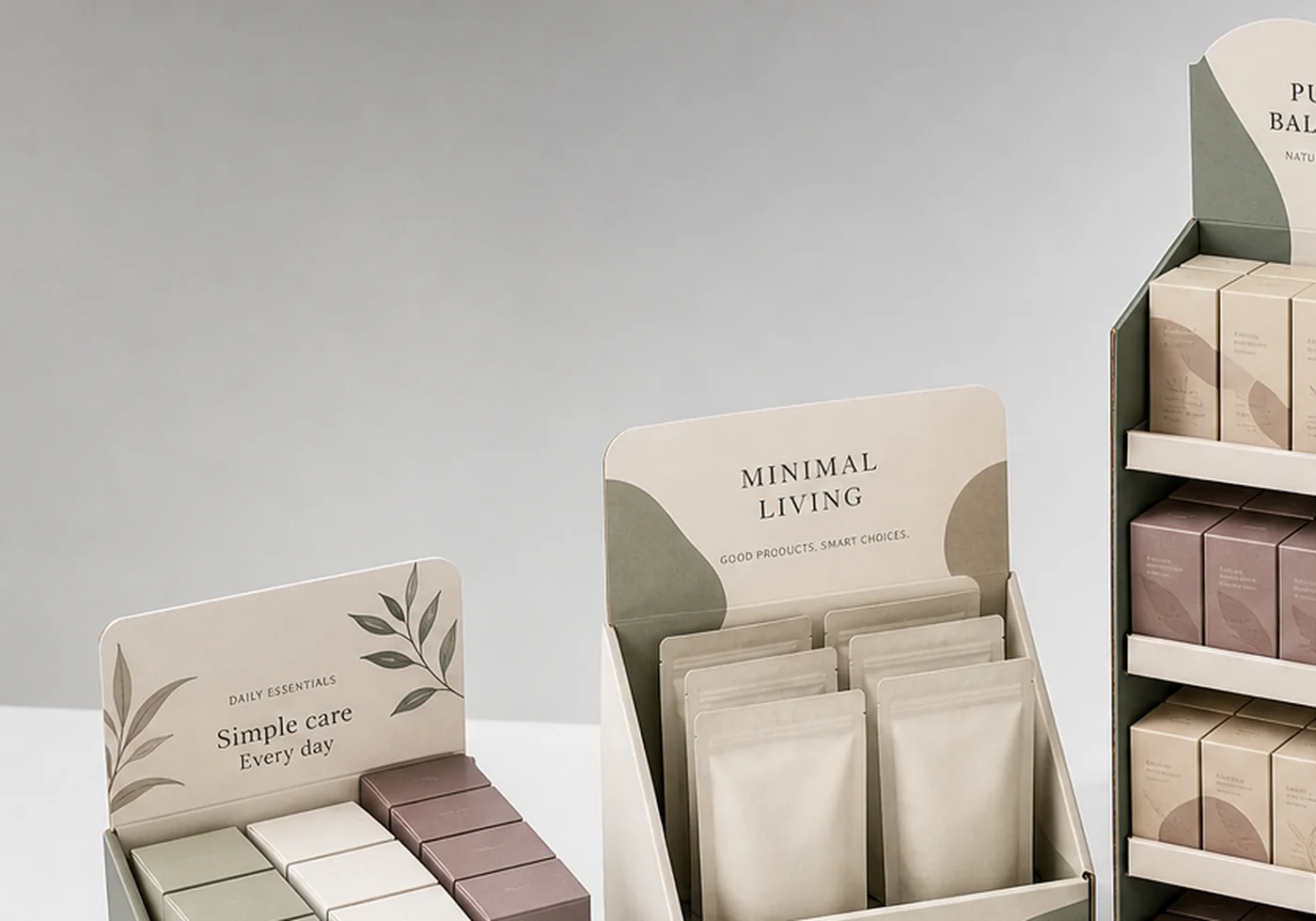 Printed retail display packaging and display shipper structure