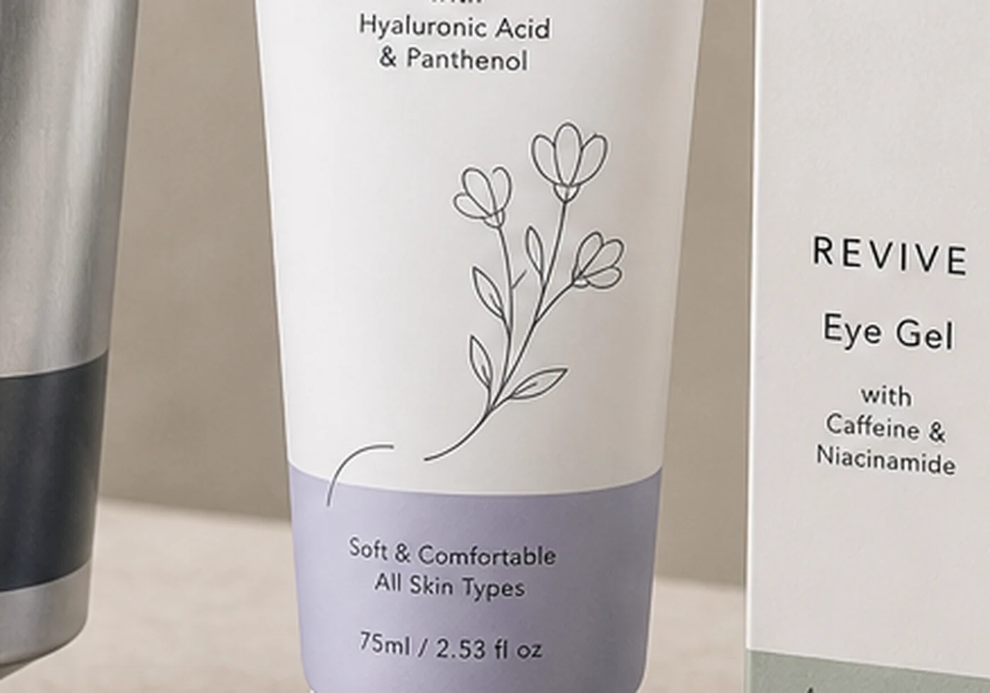 Cosmetic tube, pouch, and box packaging components for tube packaging projects