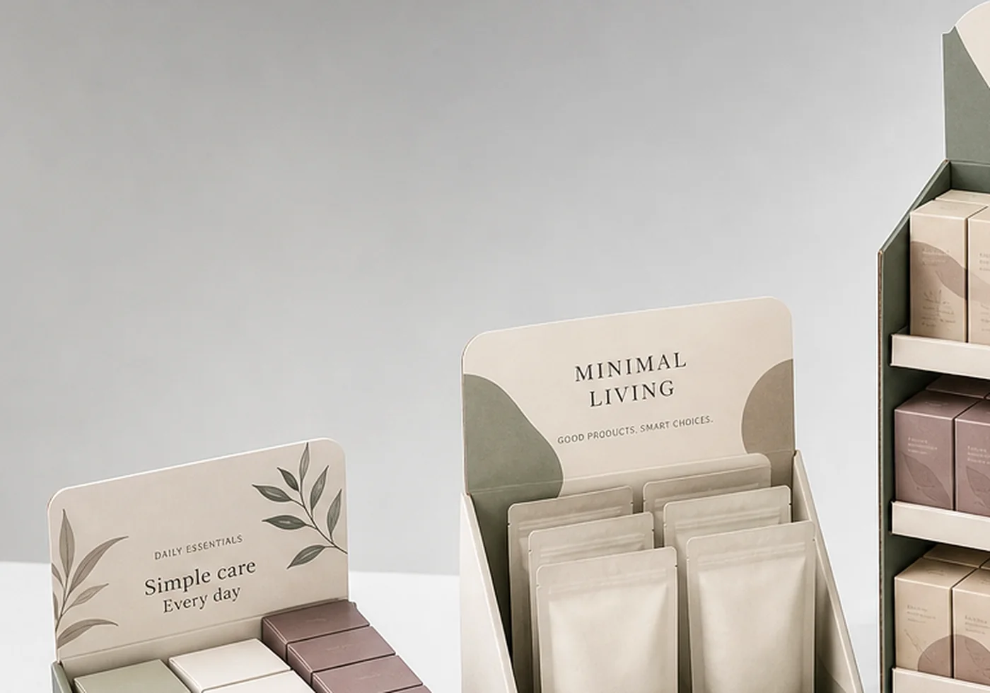 Printed retail display packaging and display shipper structure