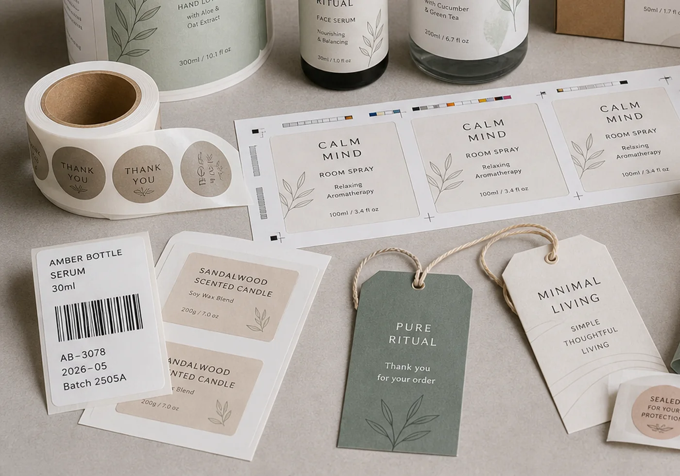 Open box packaging with paper insert and protective filler