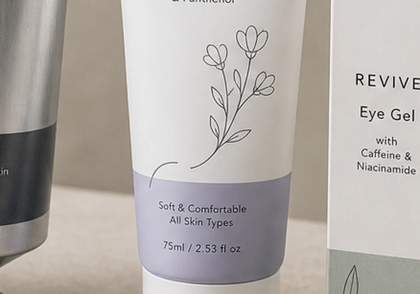 Cosmetic tube, pouch, and box packaging components for tube packaging projects