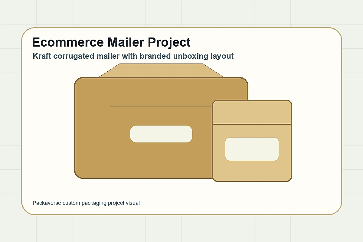 Eco kraft ecommerce mailer box project