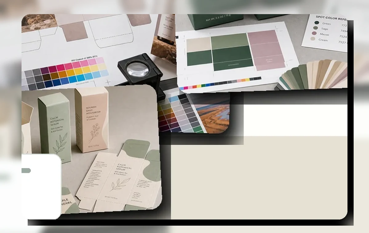Packaging artwork and dieline review image 3