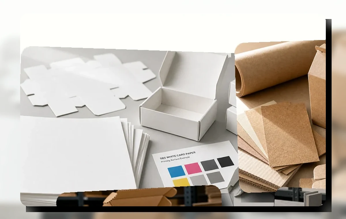 Paper and board material comparison image 1