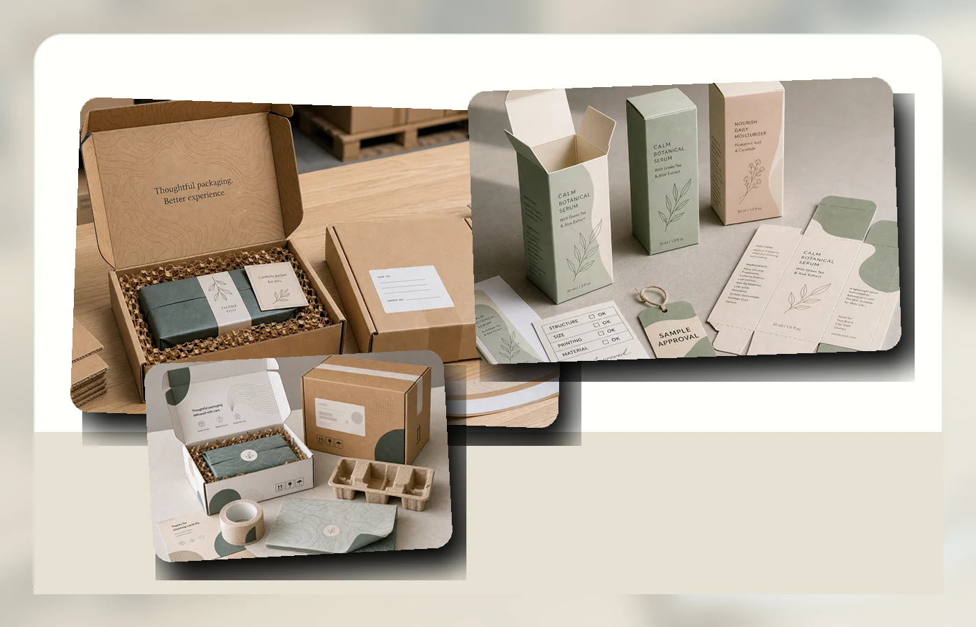 Mailer box and folding carton samples compared for ecommerce packaging decisions