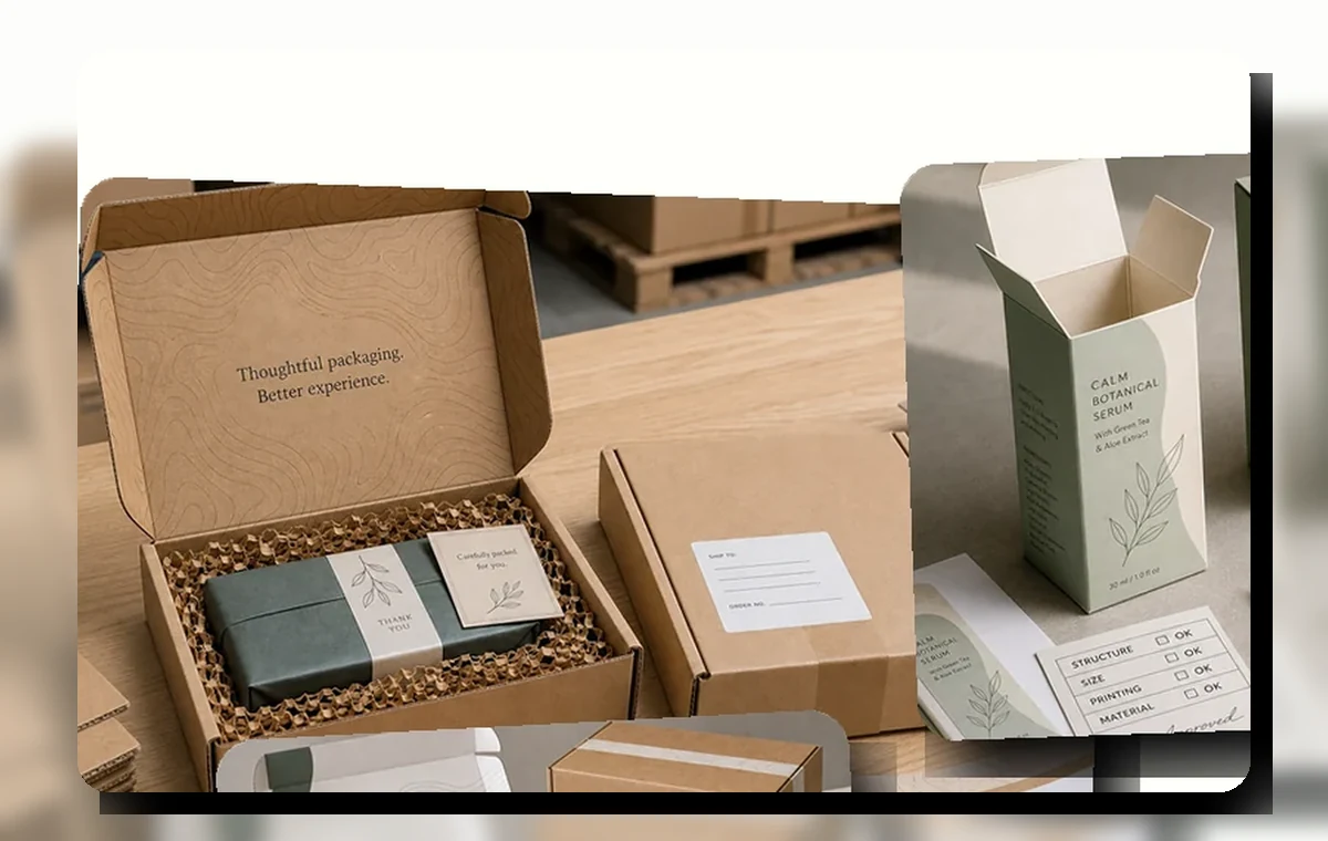 Mailer box and folding carton ecommerce packaging image 1